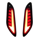 LED-Blinker-Set hinten - GASOLINA - Vespa Primavera/Sprint 50-150 ccm (ab Bj. 2013) - smoked